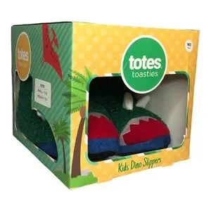 totes Shoes Totes Kids Bootie Dinosaur House Slipper Fun Warm